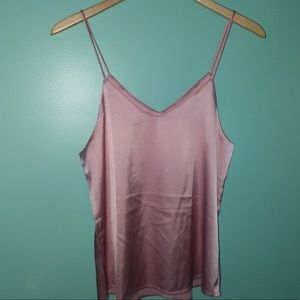 Silk tank top